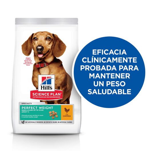 Hill's Science Plan Perfect Weight Adult Small & Mini pienso para perros, , large image number null